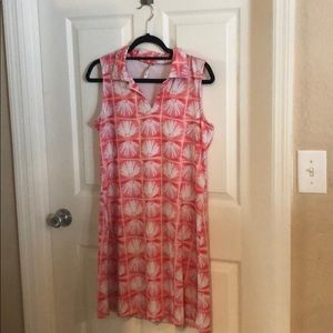 Sleeveless vacation dress